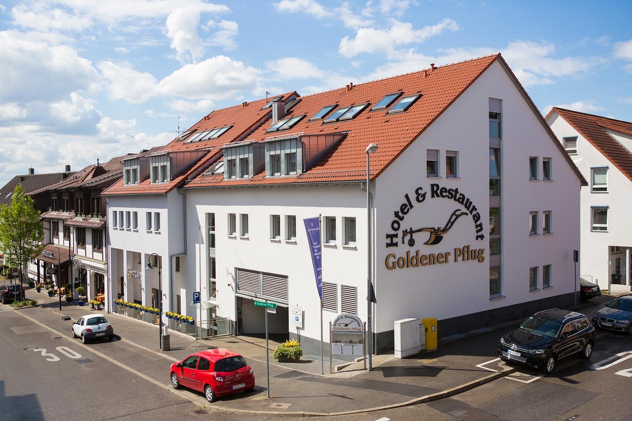 Hotel y Restaurante Goldener Pflug Ludwigsburg Exterior foto